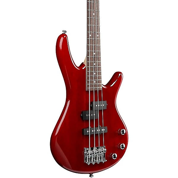 Đàn Guitar Bass Ibanez GSRM20, Transparent Red