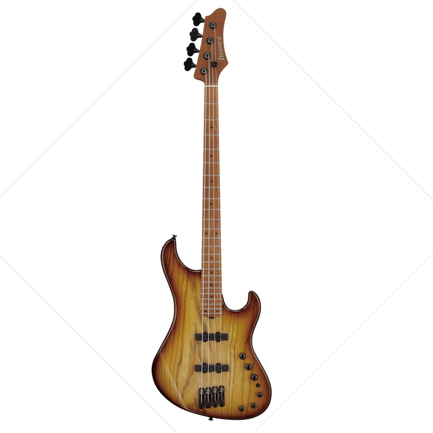 Đàn Guitar Bass Ibanez MDM1300, Natural Stained Amber Burst