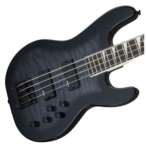 Đàn Guitar Bass Jackson JS3Q Concert Bass, Transparent Black  