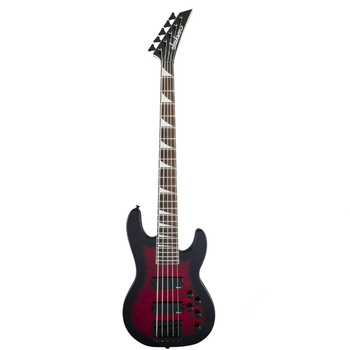 Đàn Guitar Bass Jackson JS Series Concert JS3VQ, Transparent Red Burst