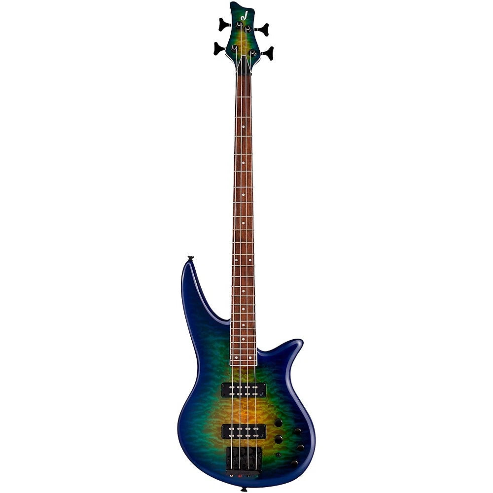 Đàn Guitar Bass Jackson X Series Spectra Bass SBXQ IV, Amber Blue Burst
