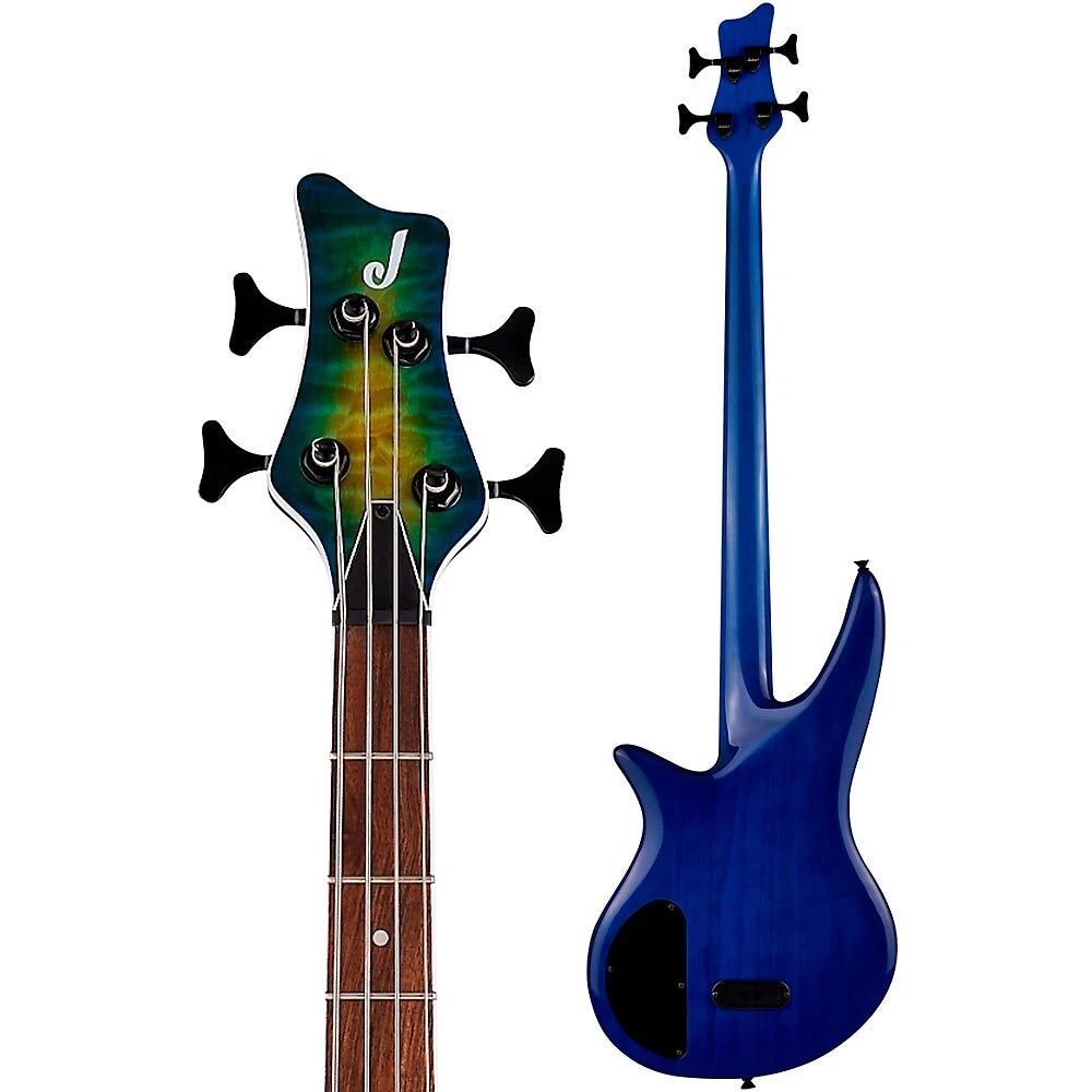 Đàn Guitar Bass Jackson X Series Spectra Bass SBXQ IV, Amber Blue Burst