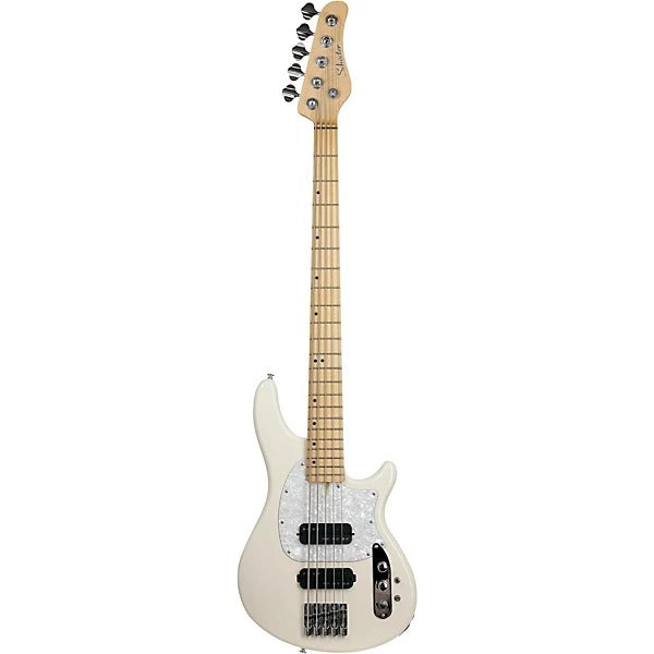 Đàn Guitar Bass Schecter CV5, Ivory