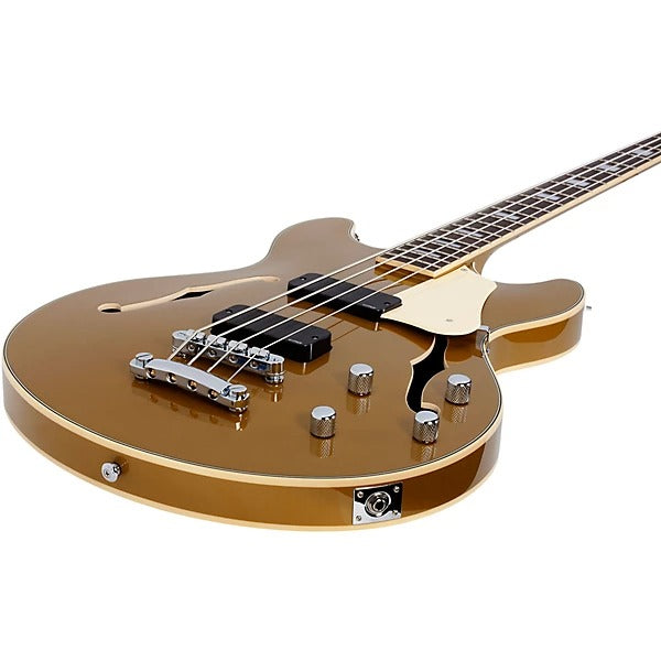 Đàn Guitar Bass Schecter Corsair Bass, Gold
