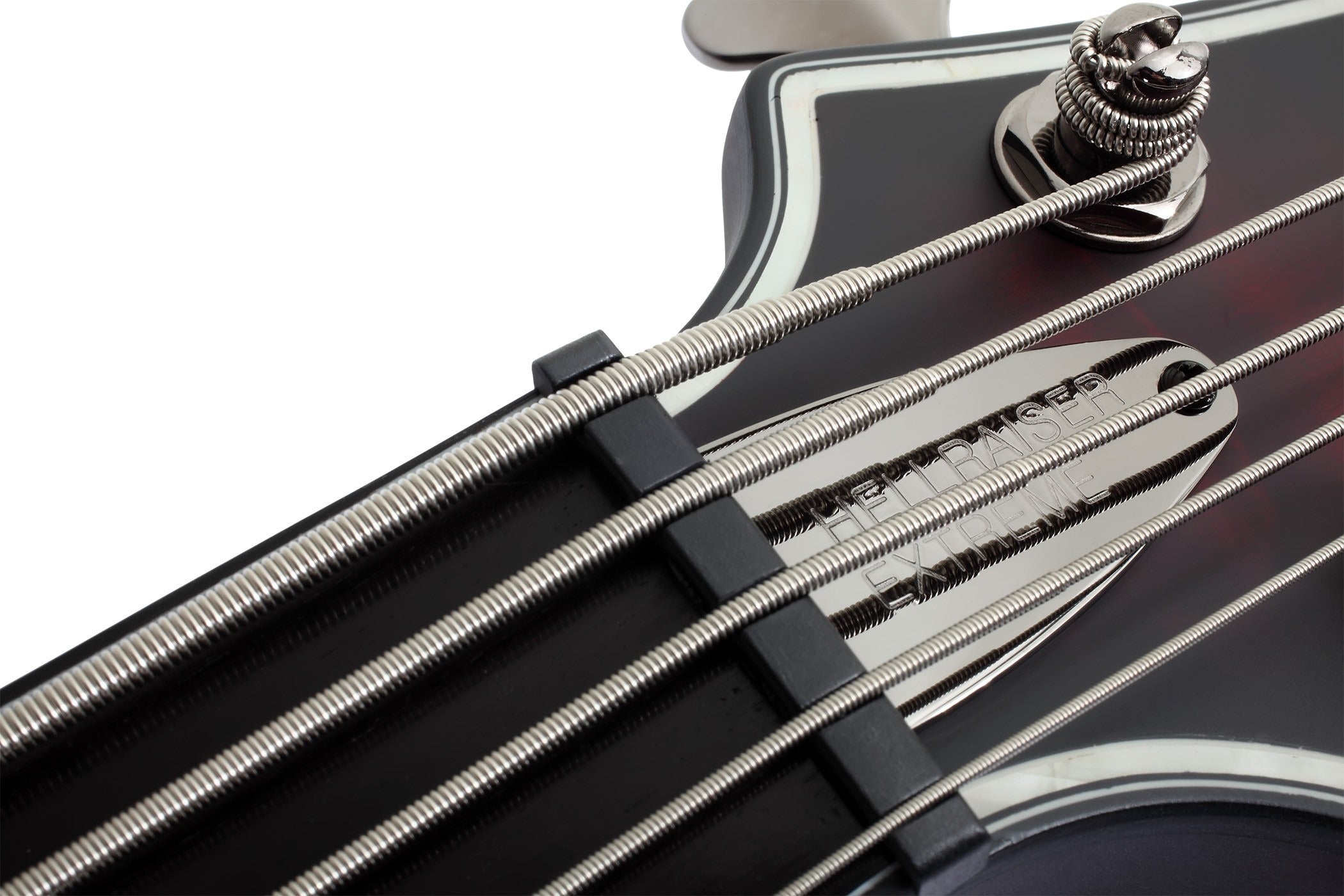 Đàn Guitar Bass Schecter Hellraiser Extreme 5, Satin Crimson Red Burst