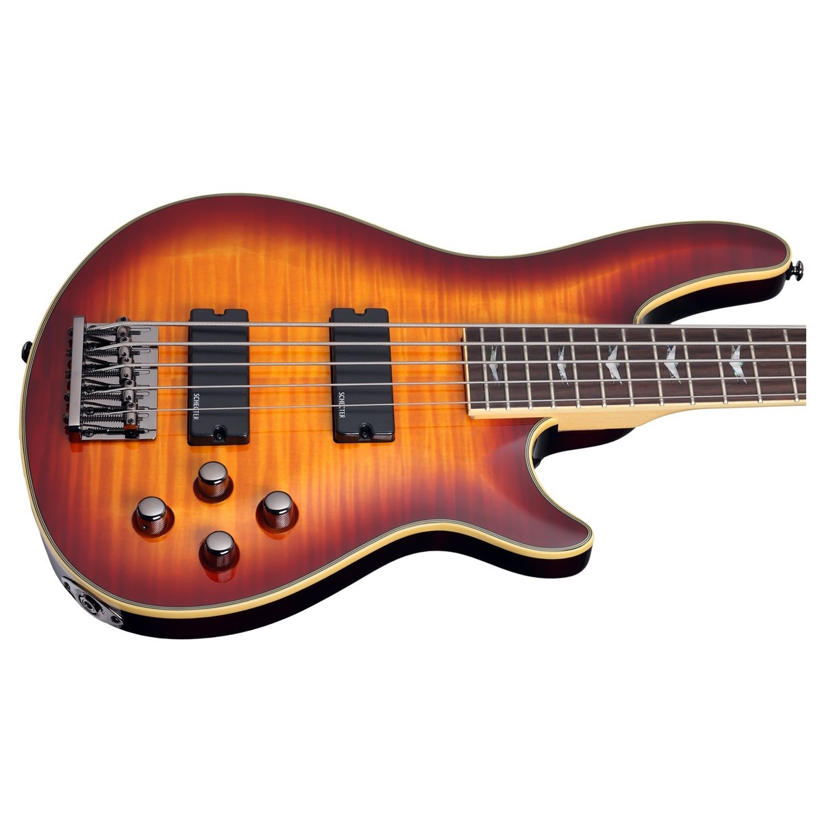 Đàn Guitar Bass Schecter Omen Extreme 5, Vintage Sunburst