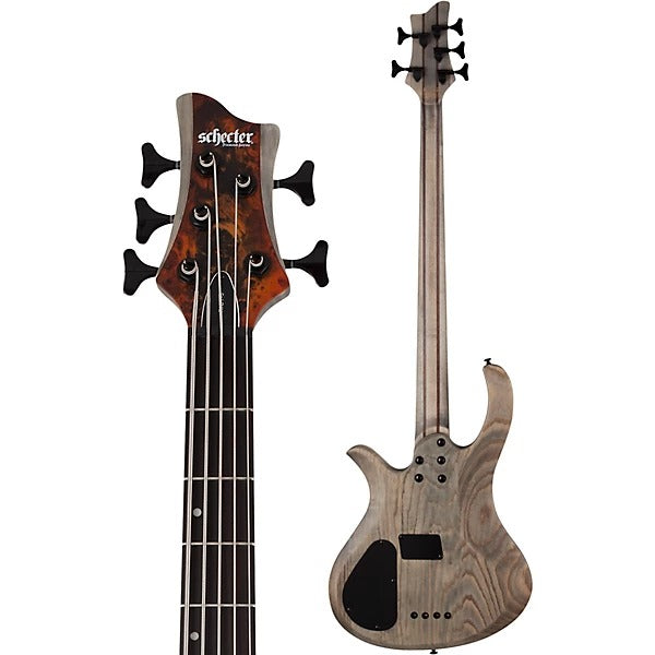 Đàn Guitar Bass Schecter Riot 5, Inferno Burst