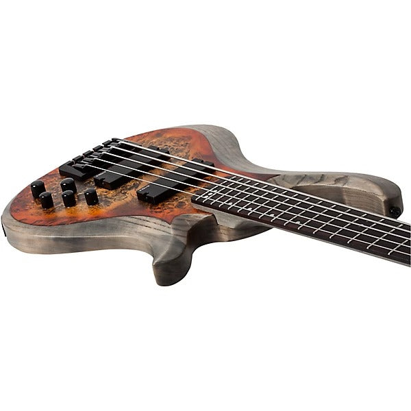 Đàn Guitar Bass Schecter Riot 5, Inferno Burst