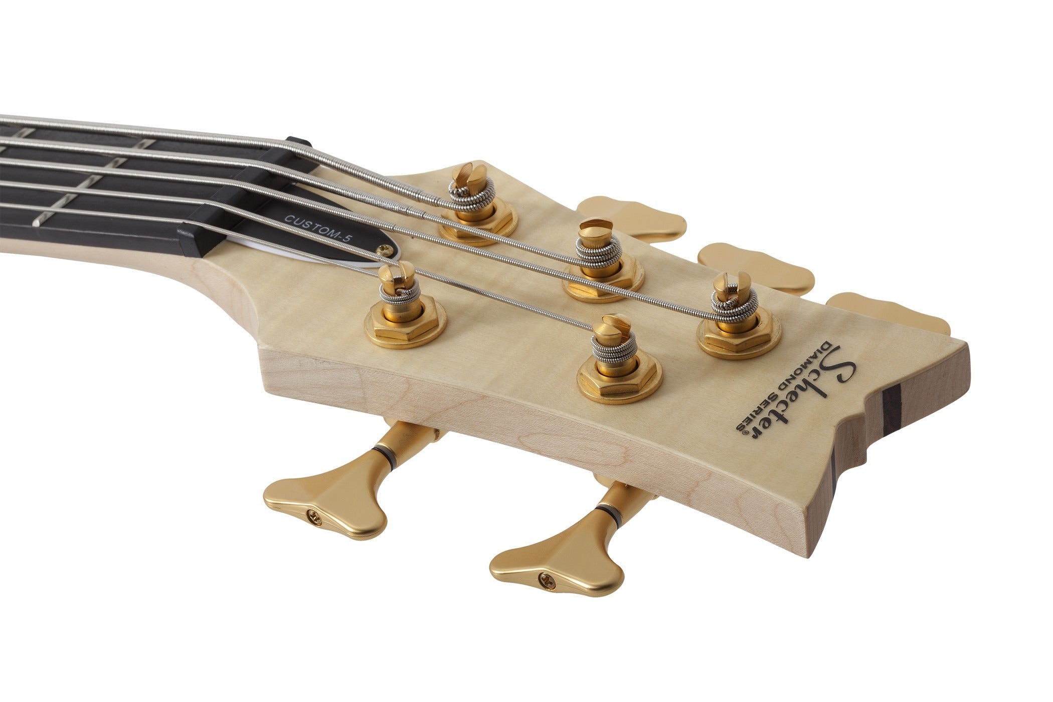 Đàn Guitar Bass Schecter Stiletto Custom 5, Satin Natural