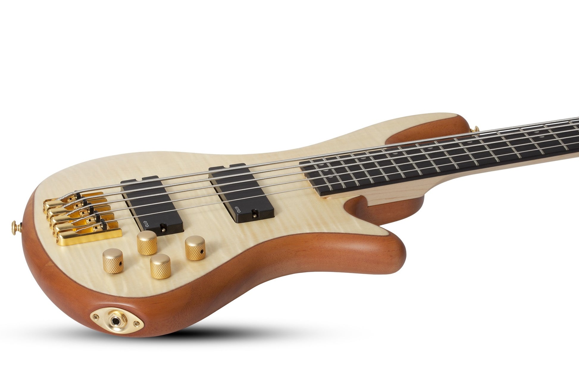 Đàn Guitar Bass Schecter Stiletto Custom 5, Satin Natural