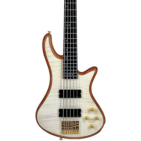Đàn Guitar Bass Schecter Stiletto Custom 5, Satin Natural