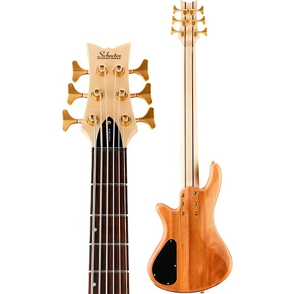Đàn Guitar Bass Schecter Stiletto Custom 6, Satin Natural