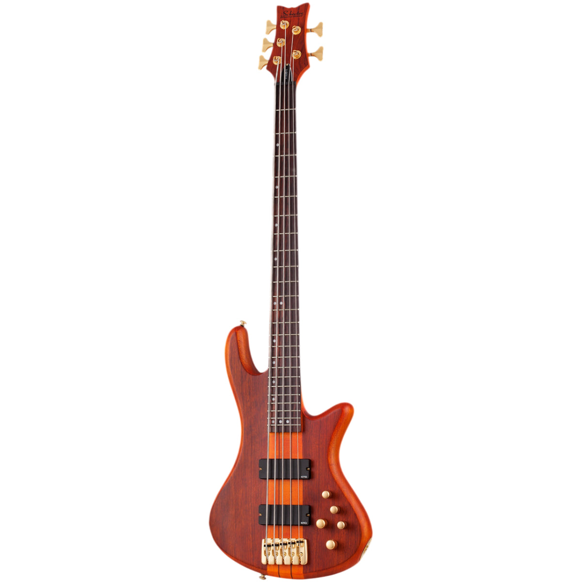 Đàn Guitar Bass Schecter Stiletto Studio 5, Honey Satin