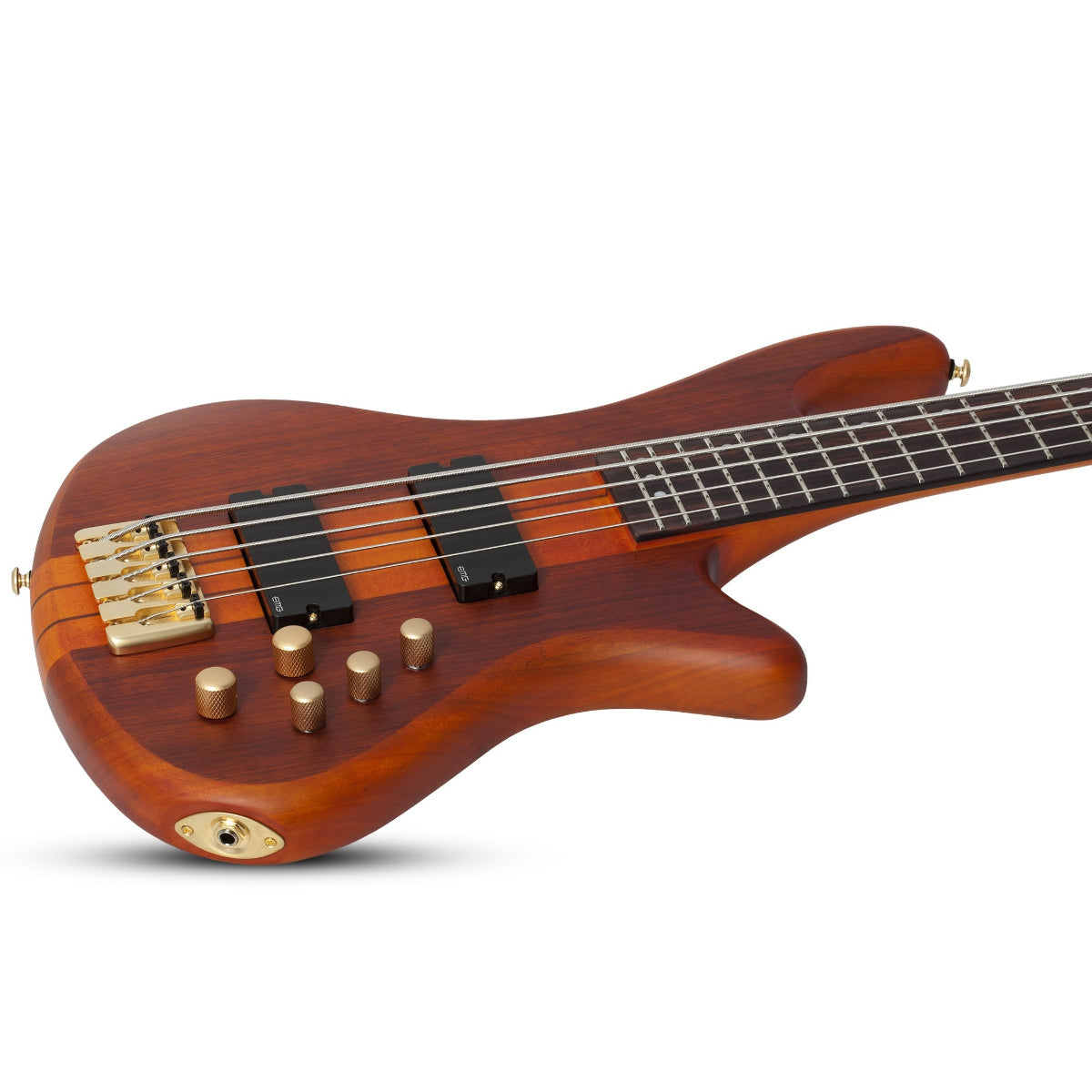 Đàn Guitar Bass Schecter Stiletto Studio 5, Honey Satin