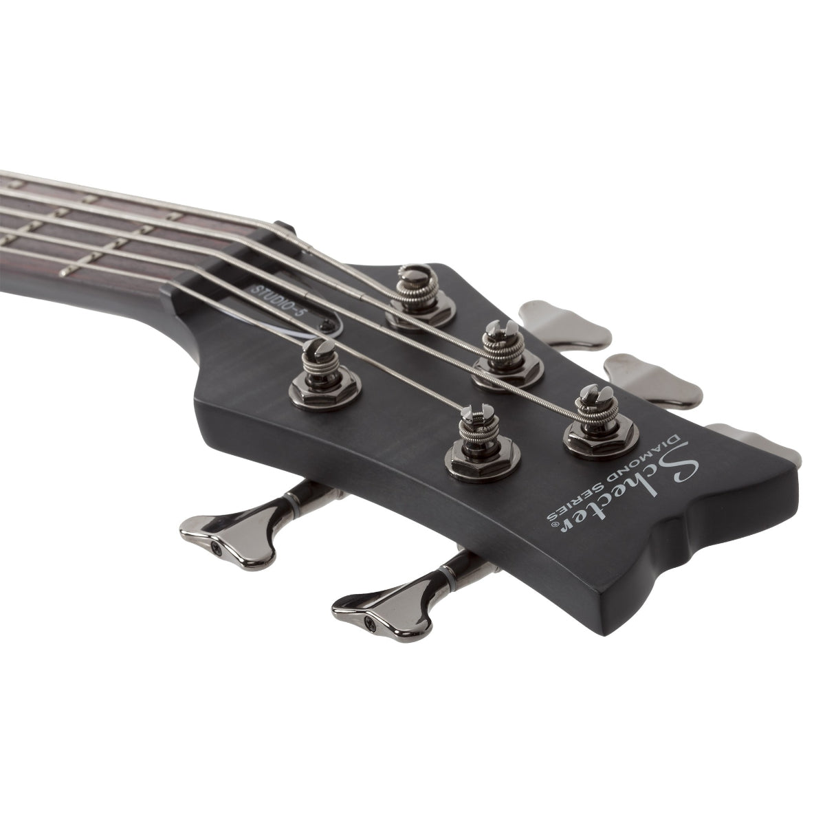 Đàn Guitar Bass Schecter Stiletto Studio 5, Satin See Thru Black