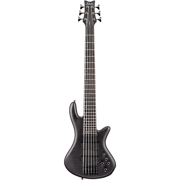 Đàn Guitar Bass Schecter Stiletto Studio 6, See Thru Black