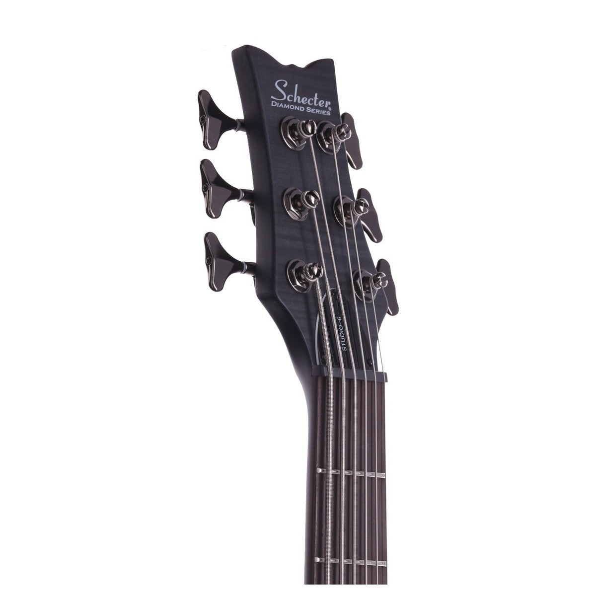 Đàn Guitar Bass Schecter Stiletto Studio 6, See Thru Black