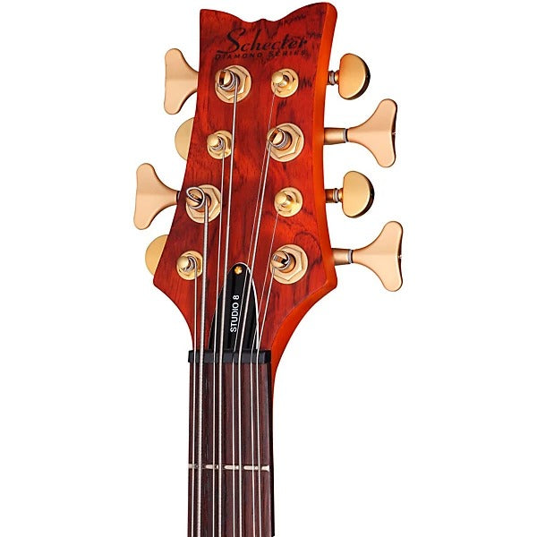 Đàn Guitar Bass Schecter Stiletto Studio 8, Satin Honey