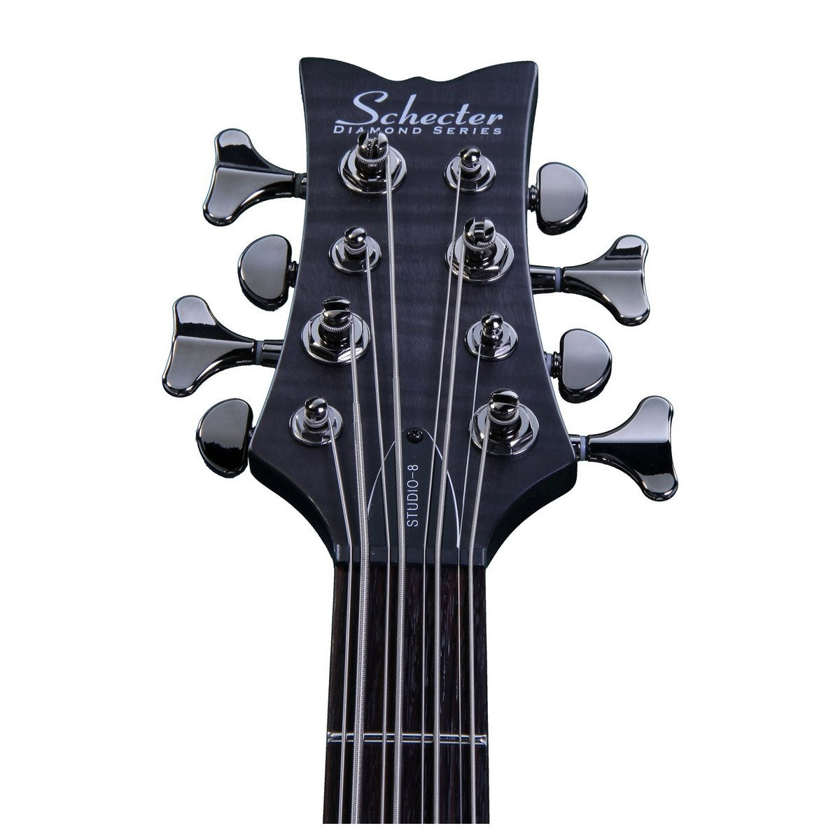 Đàn Guitar Bass Schecter Stiletto Studio 8, See Thru Black