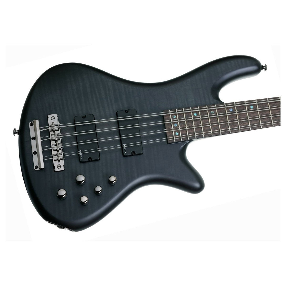 Đàn Guitar Bass Schecter Stiletto Studio 8, See Thru Black