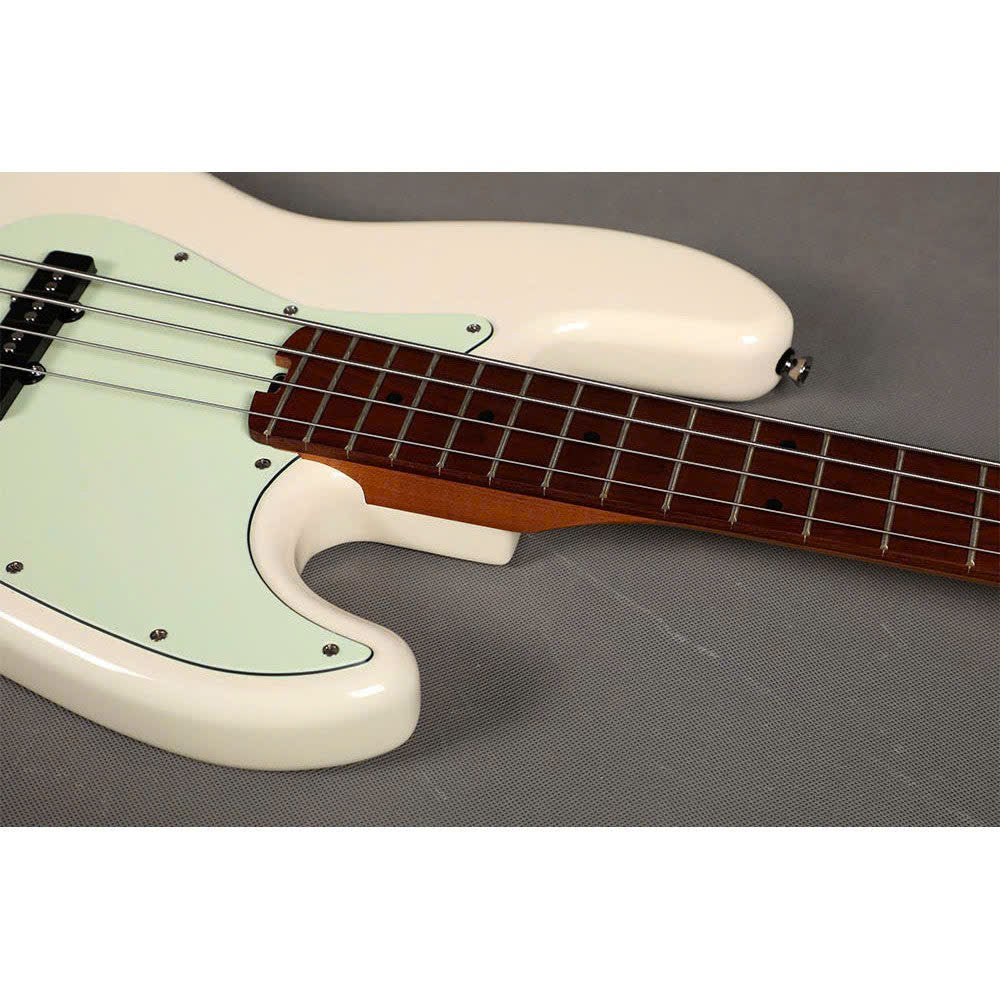 Đàn Guitar Bass Sqoe SJB600, Olympic White