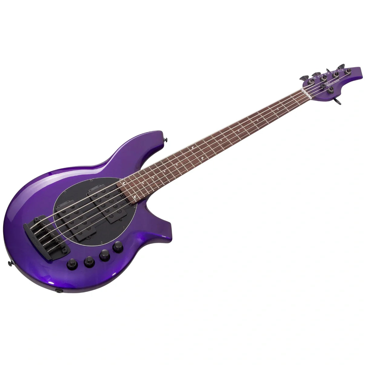 Đàn Guitar Bass Sterling by Music Man Bongo 5, Firemist Purple Satin