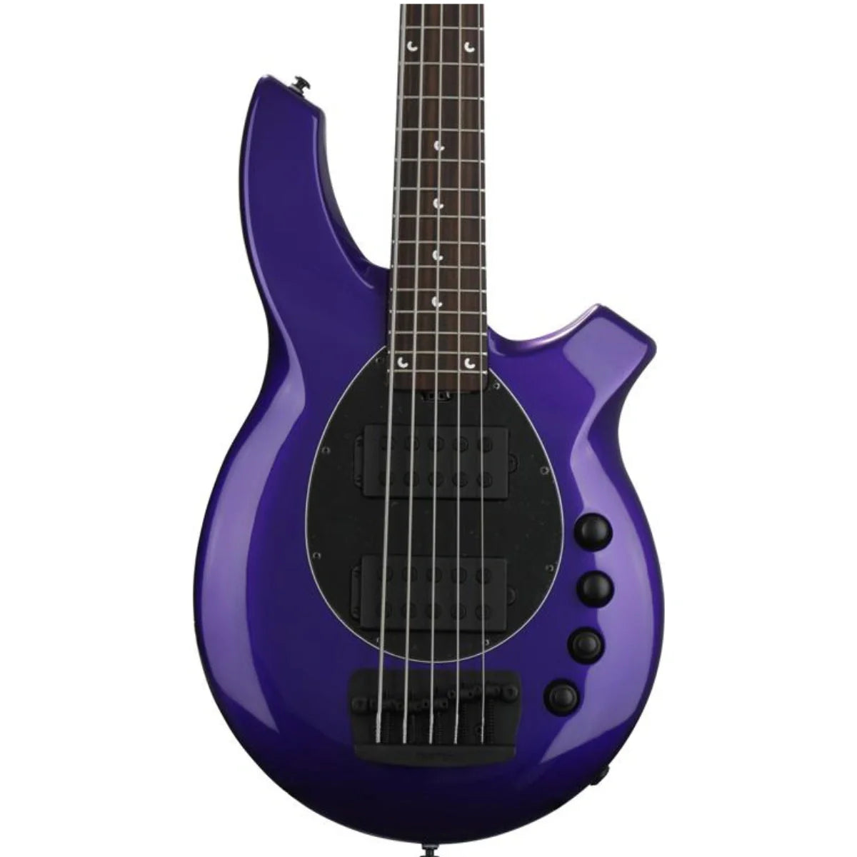 Đàn Guitar Bass Sterling by Music Man Bongo 5, Firemist Purple Satin