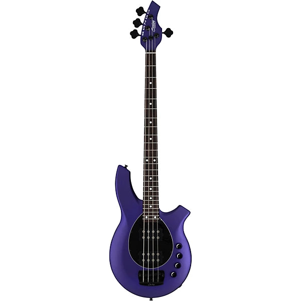 Đàn Guitar Bass Sterling by Music Man Bongo, Firemist Purple Satin