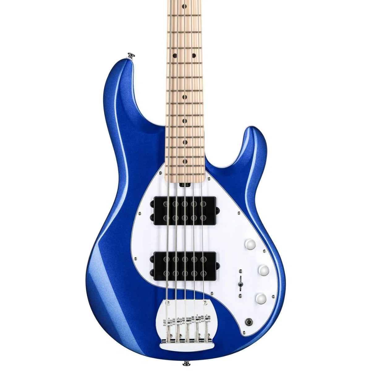 Đàn Guitar Bass Sterling by Music Man SUB Series StingRay 5 HH, Cobra Blue