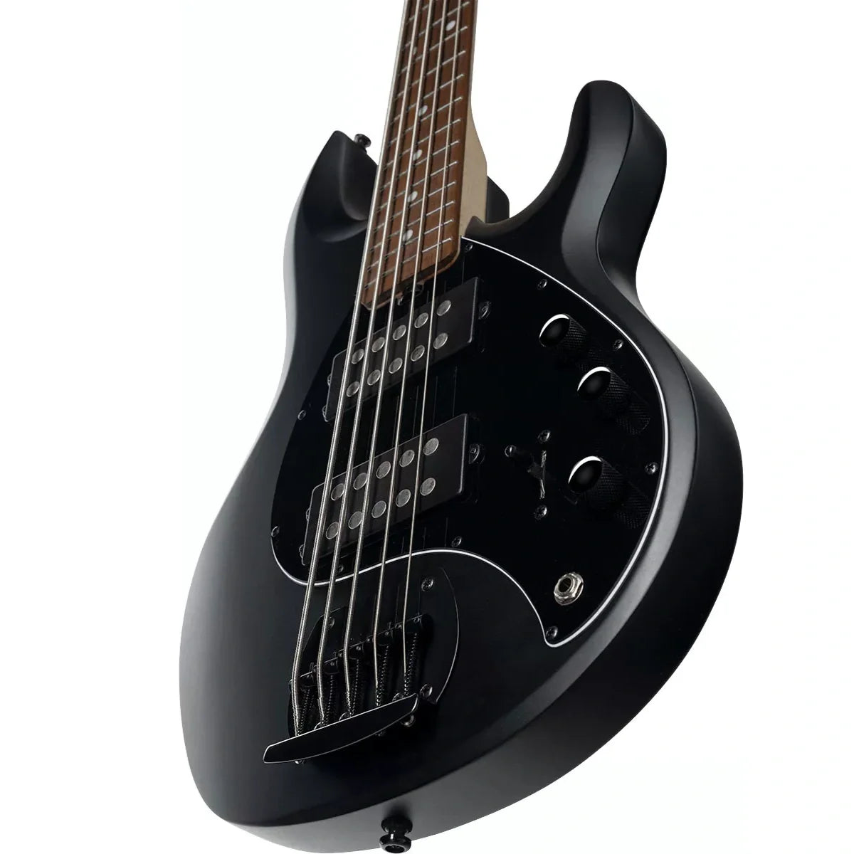 Đàn Guitar Bass Sterling by Music Man SUB Series StingRay 5 HH, Stealth Black