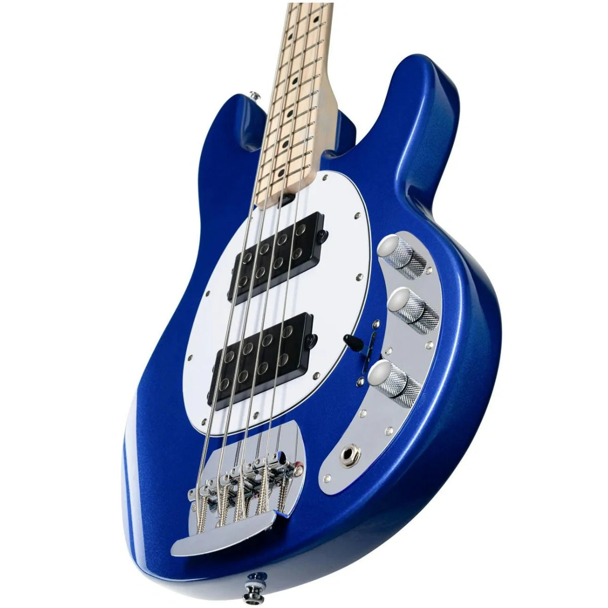 Đàn Guitar Bass Sterling by Music Man SUB Series StingRay HH, Cobra Blue