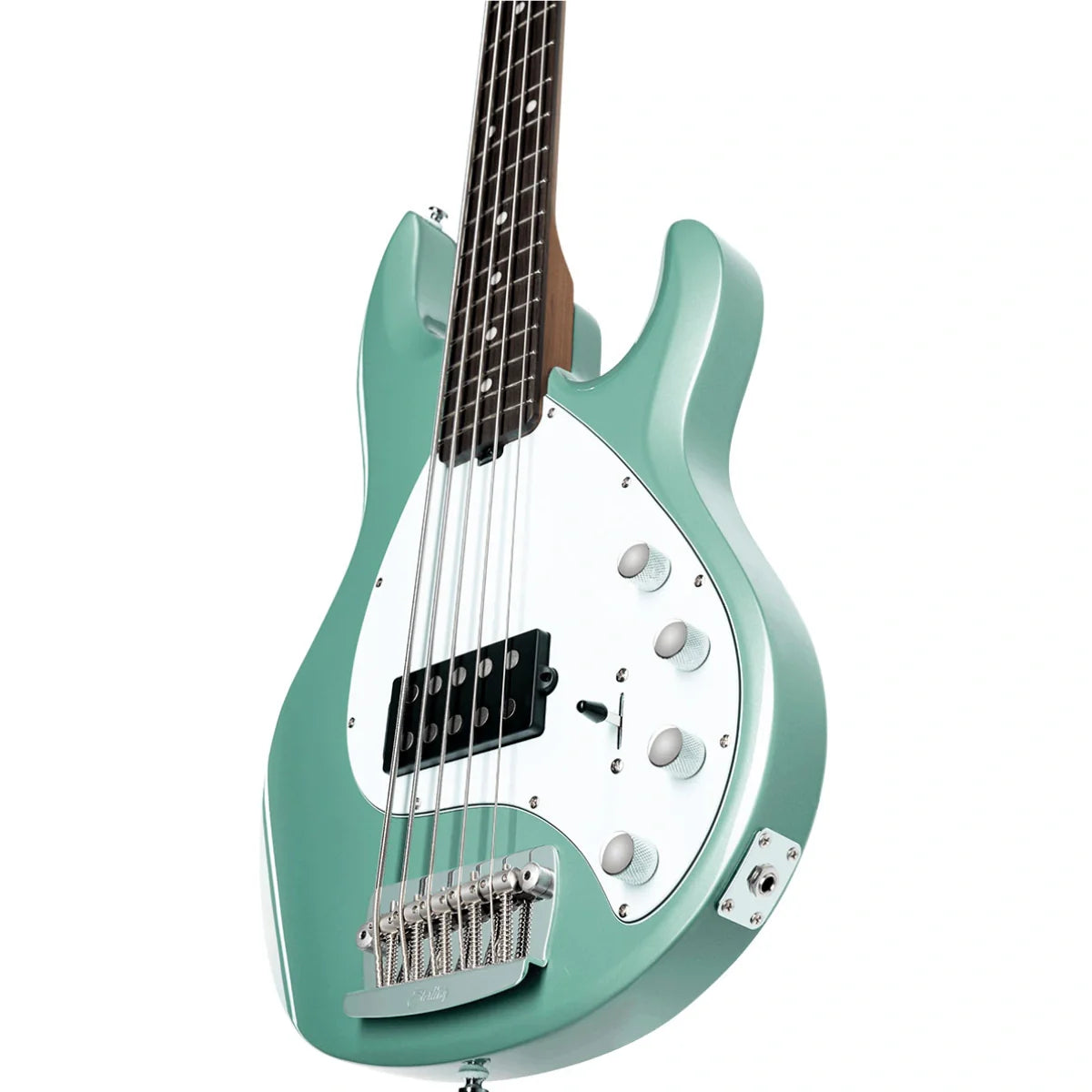 Đàn Guitar Bass Sterling by Music Man StingRay 5 RAY35, Dorado Green