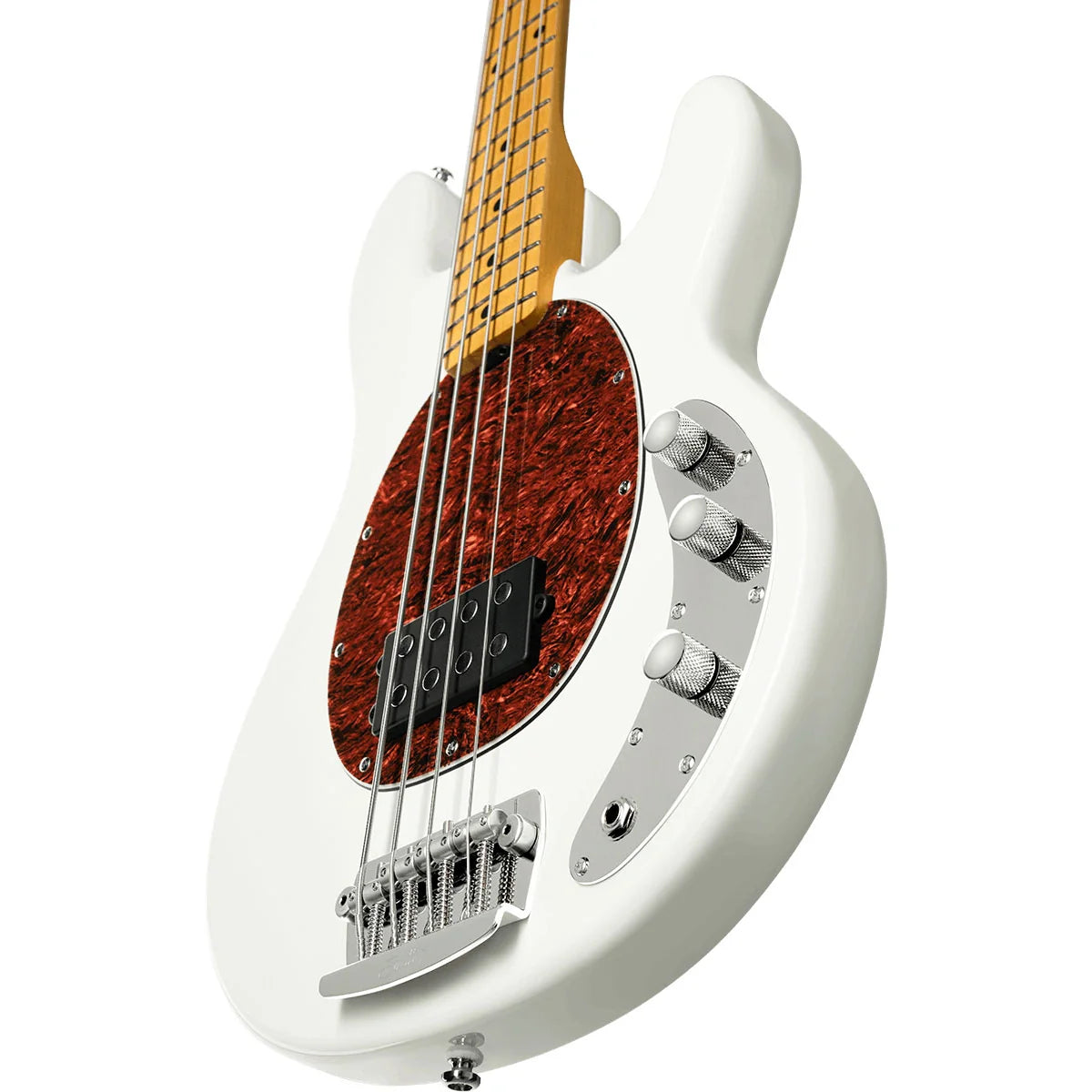 Đàn Guitar Bass Sterling by Music Man StingRay Classic, Olympic White
