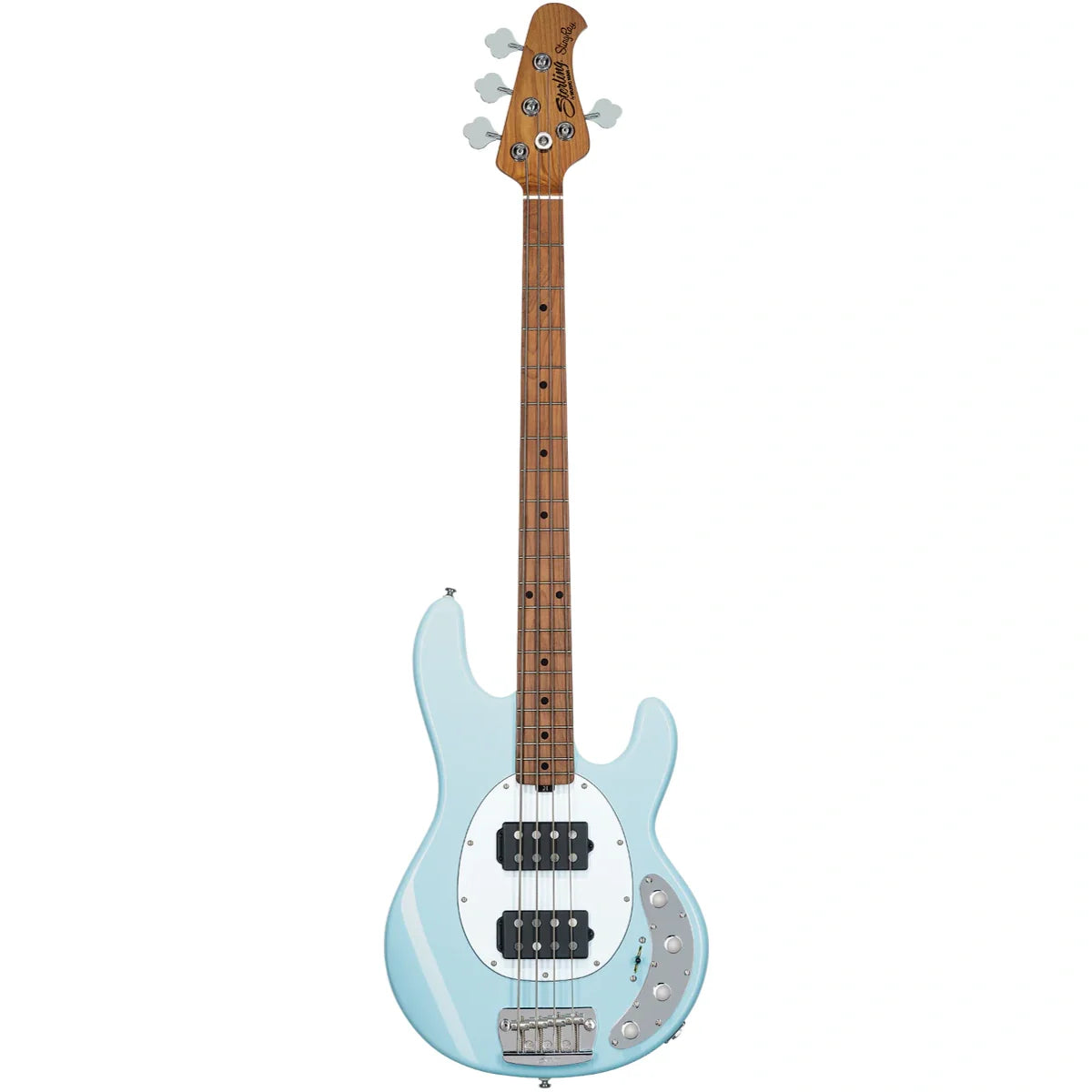 Đàn Guitar Bass Sterling by Music Man StingRay HH, Daphne Blue