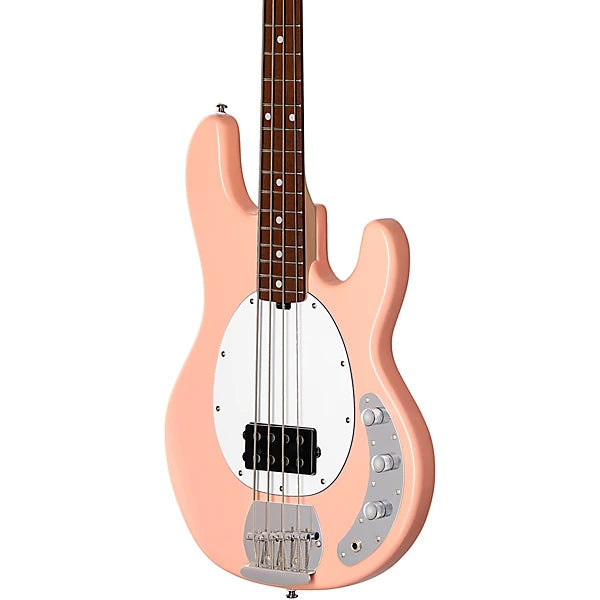 Đàn Guitar Bass Sterling by Music Man StingRay Ray4 Bass, Pueblo Pink