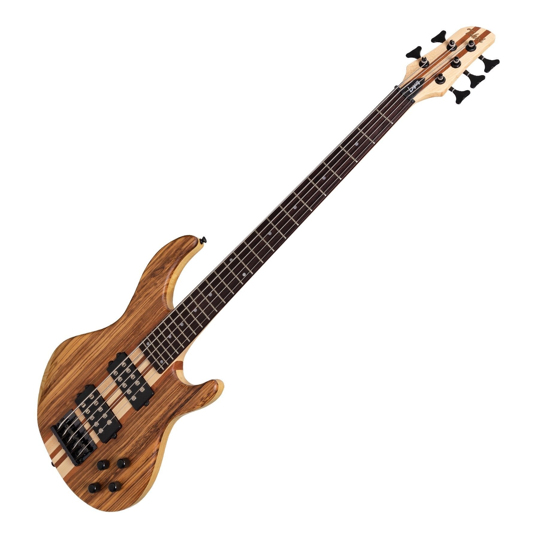 Đàn Guitar Bass Tokai Legacy Series 5 String Ash & Zebrano Neck Through Contemporary, Natural Satin