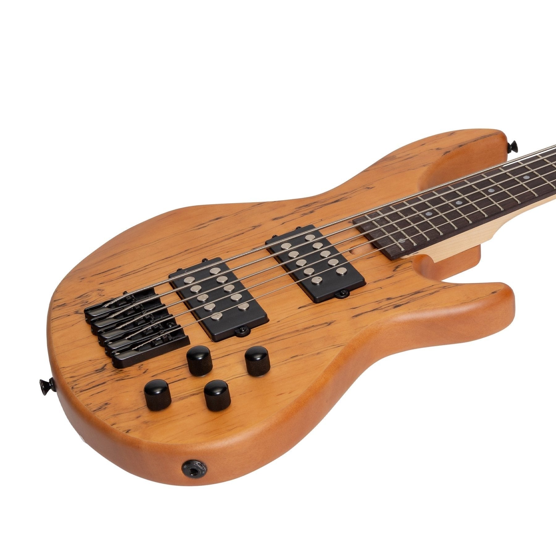 Đàn Guitar Bass Tokai Legacy Series 5 String Mahogany & Spalted Maple T Style Contemporary, Natural Satin