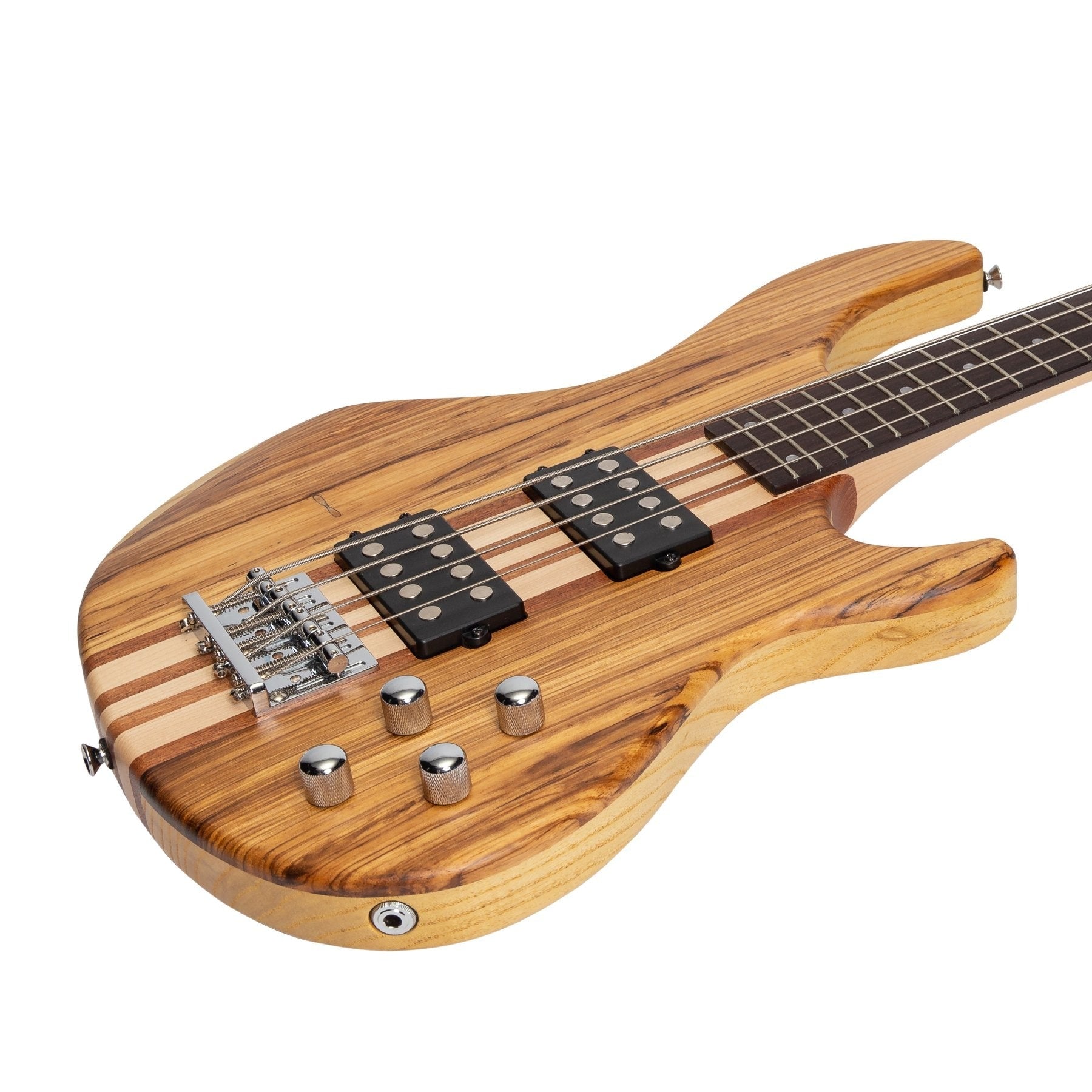 Đàn Guitar Bass Tokai Legacy Series 6 String Ash & Zebrano Neck Through Contemporary, Natural Satin
