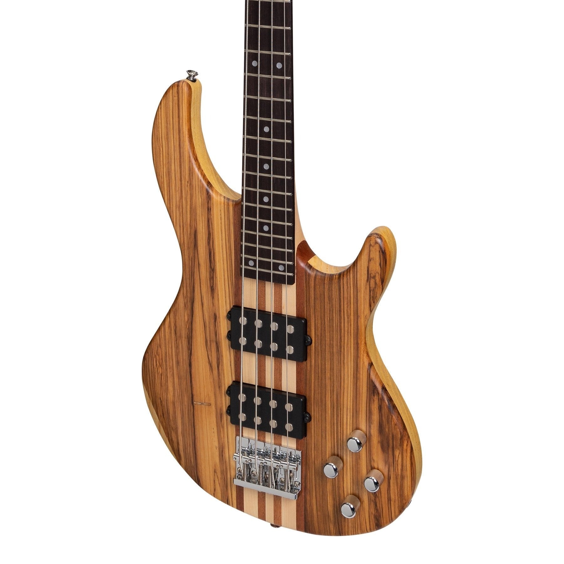 Đàn Guitar Bass Tokai Legacy Series 6 String Ash & Zebrano Neck Through Contemporary, Natural Satin