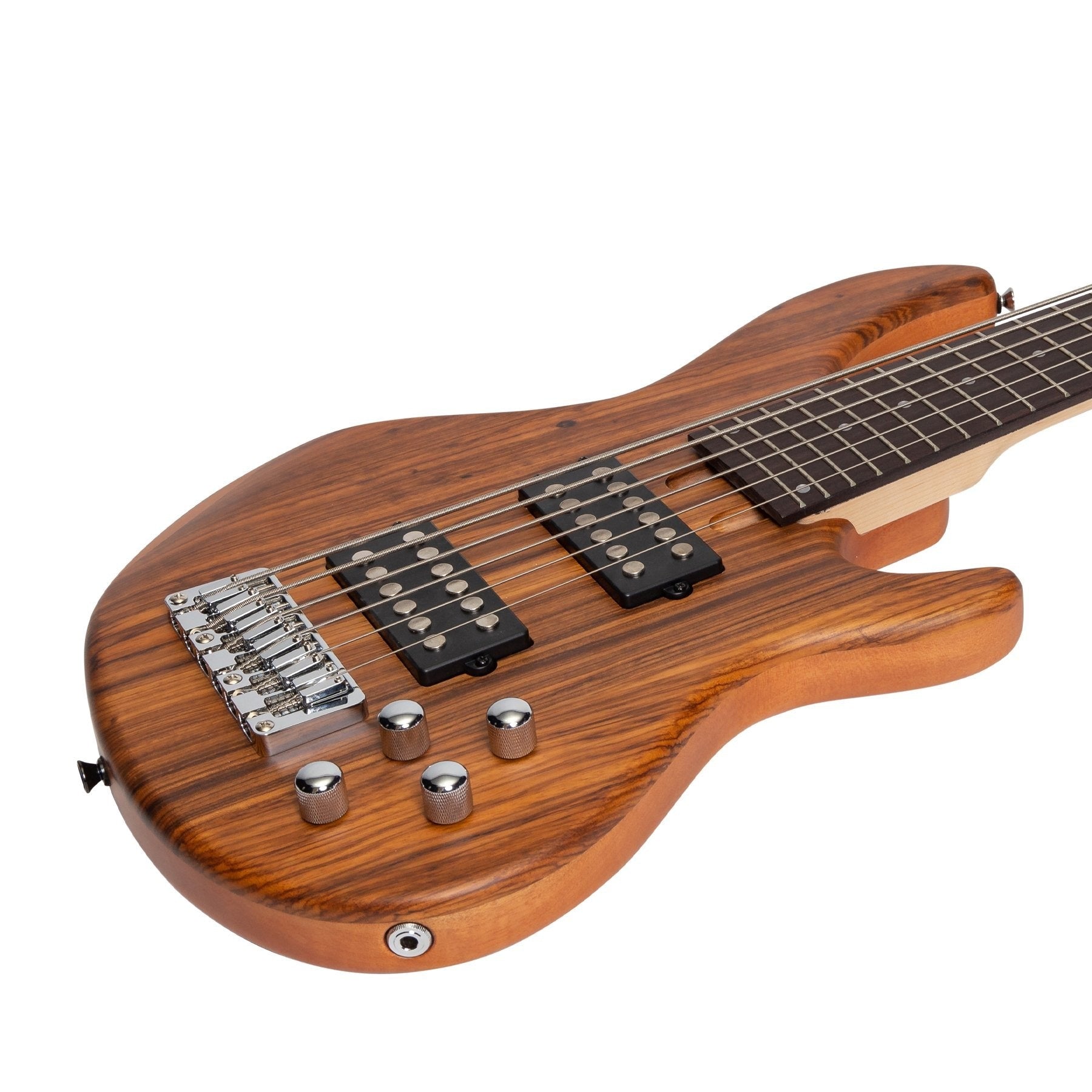 Đàn Guitar Bass Tokai Legacy Series 6 String Mahogany & Zebrano T Style Contemporary, Natural Satin