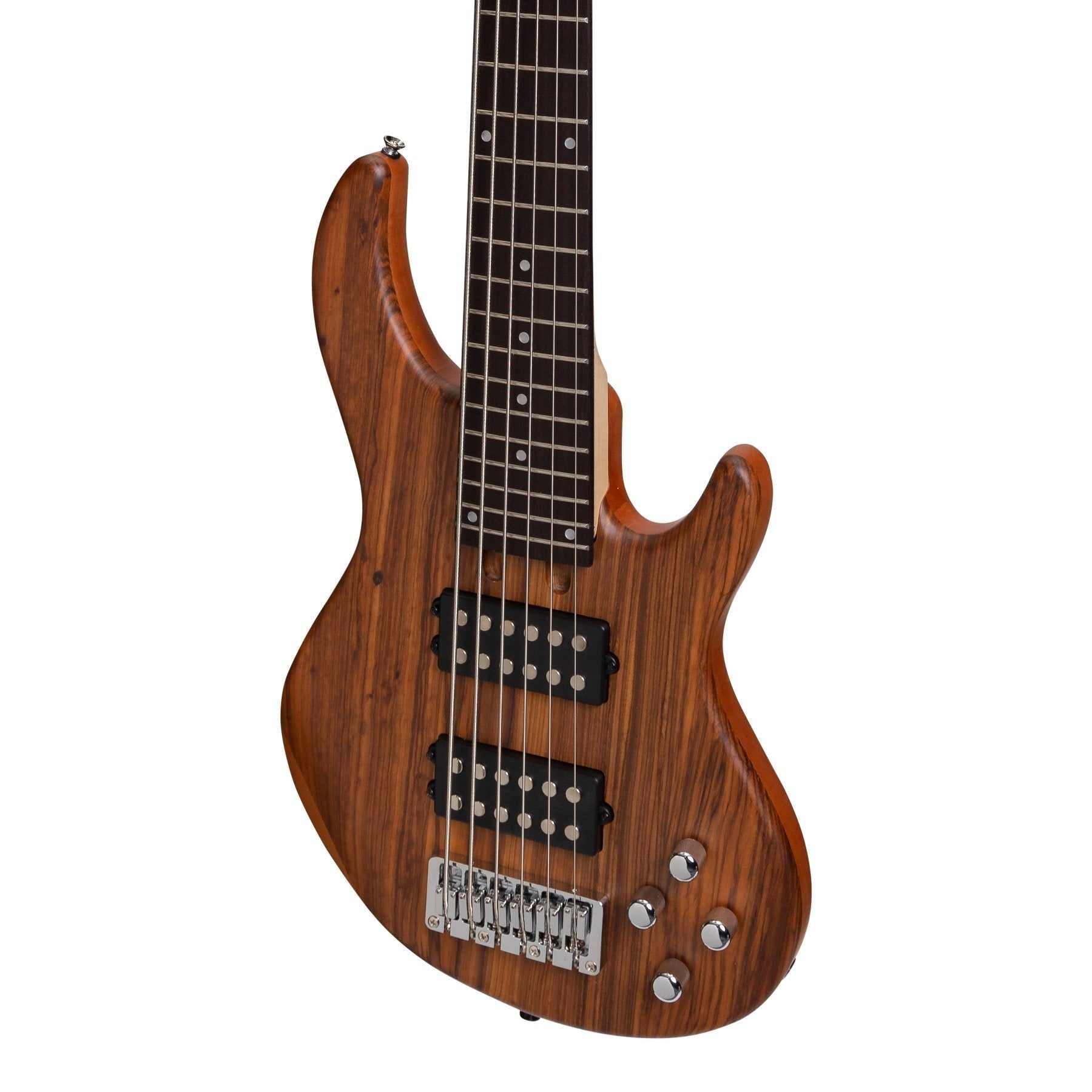 Đàn Guitar Bass Tokai Legacy Series 6 String Mahogany & Zebrano T Style Contemporary, Natural Satin