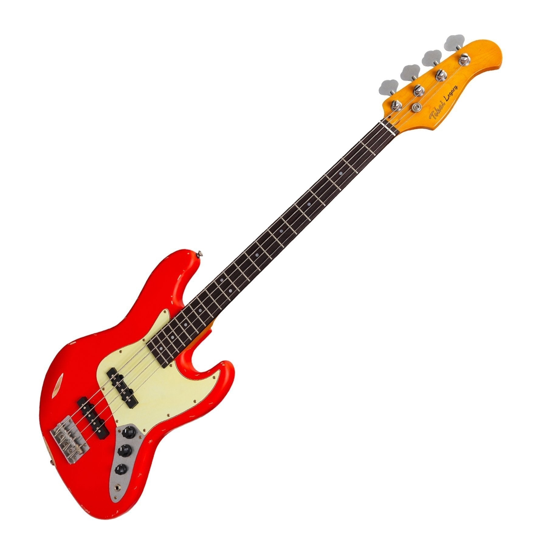 Đàn Guitar Bass Tokai Legacy Series JB Style Relic, Red