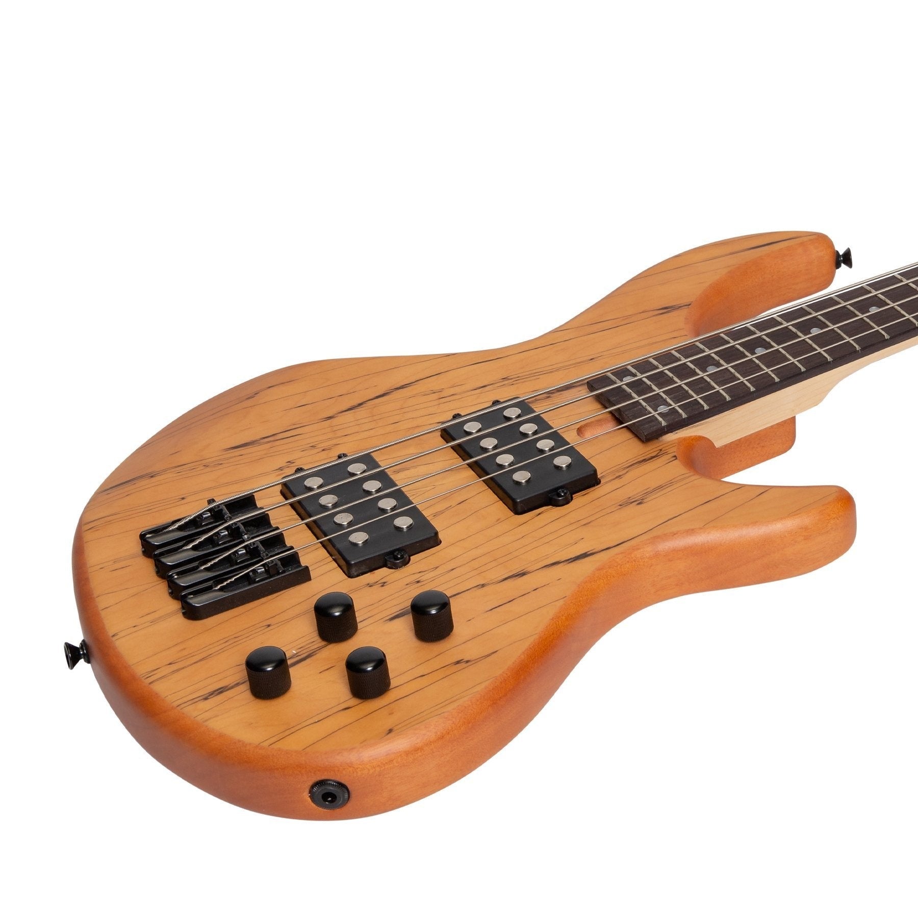 Đàn Guitar Bass Tokai Legacy Series Mahogany & Spalted Maple T Style Contemporary, Natural Satin