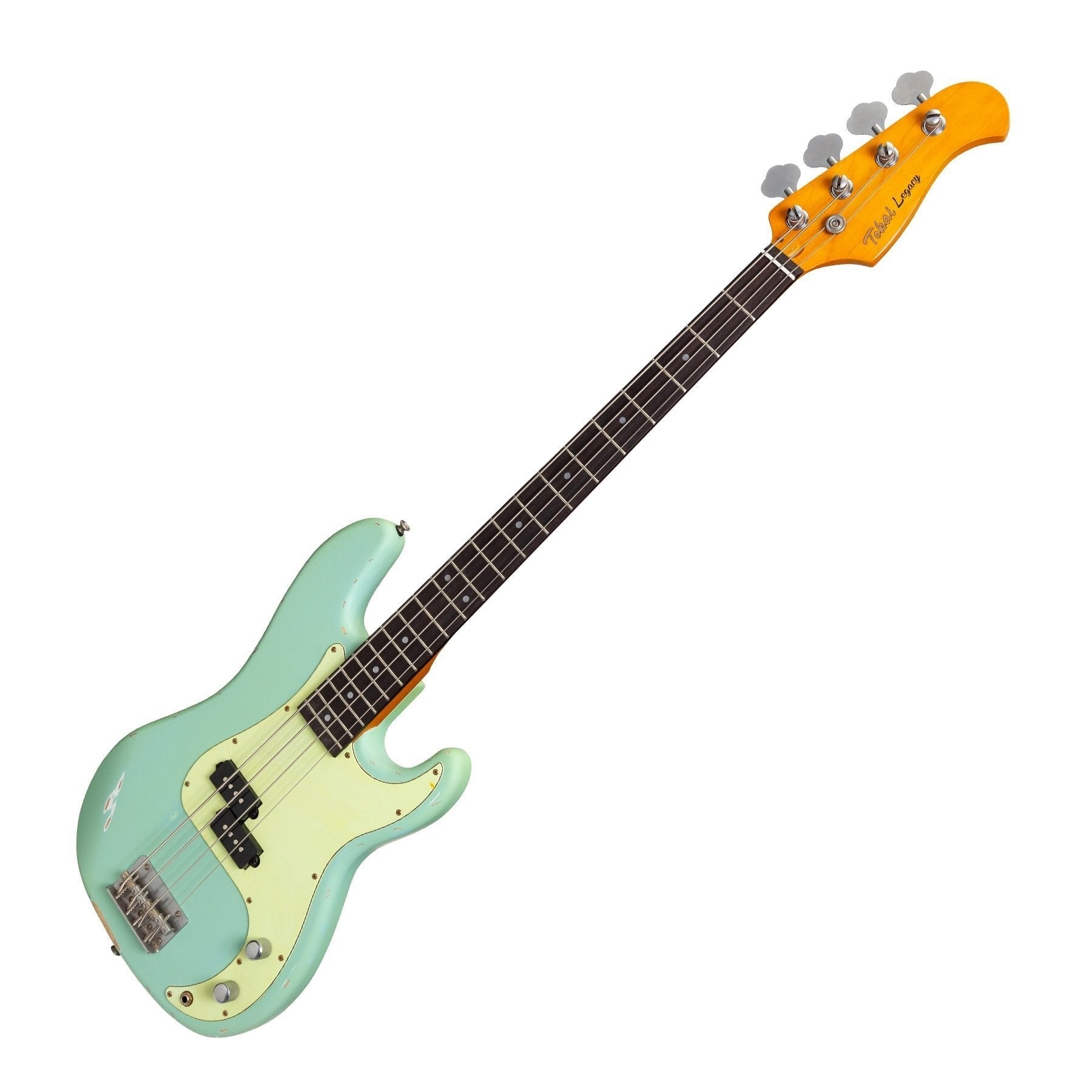 Đàn Guitar Bass Tokai Legacy Series P Style Relic, Blue