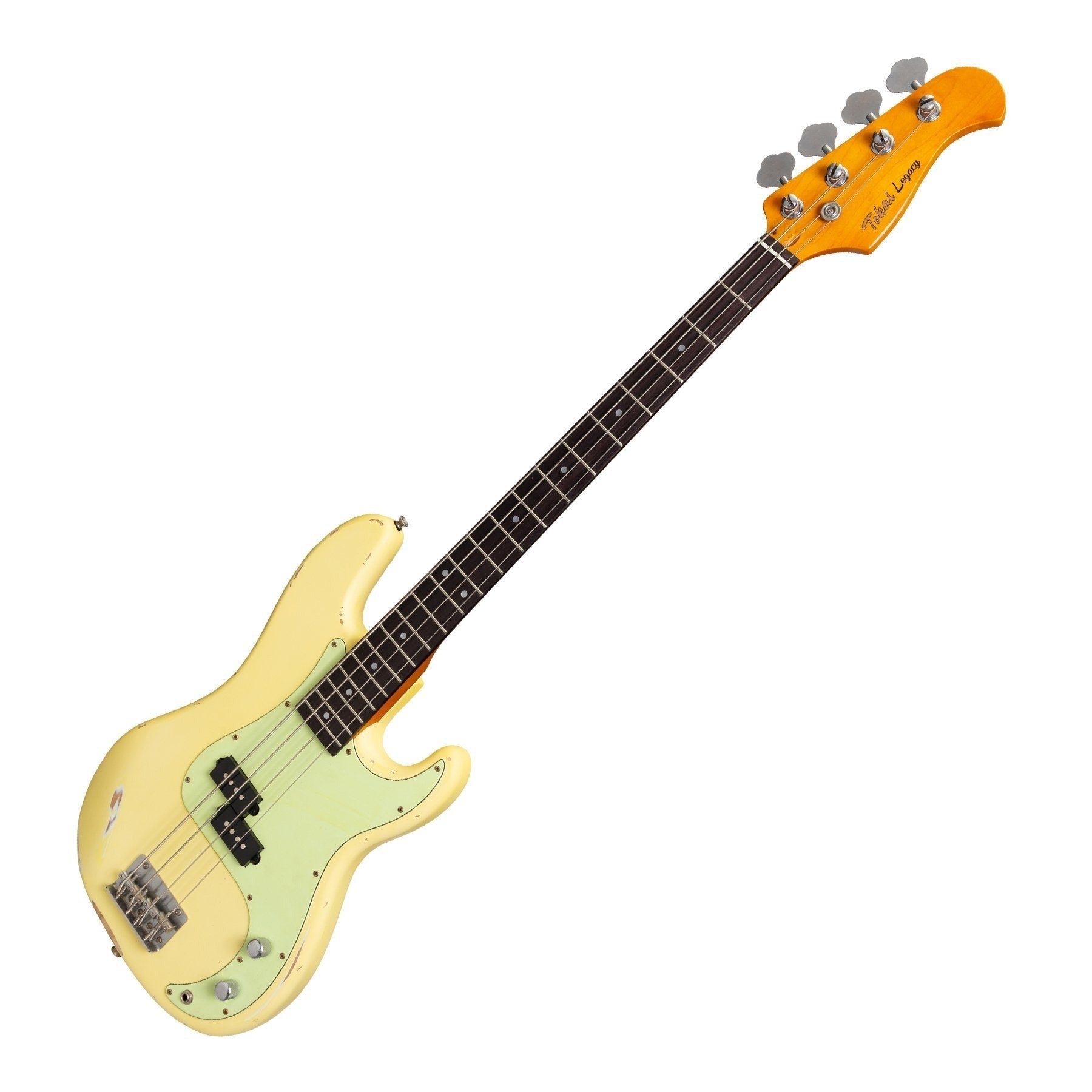 Đàn Guitar Bass Tokai Legacy Series P Style Relic, Cream