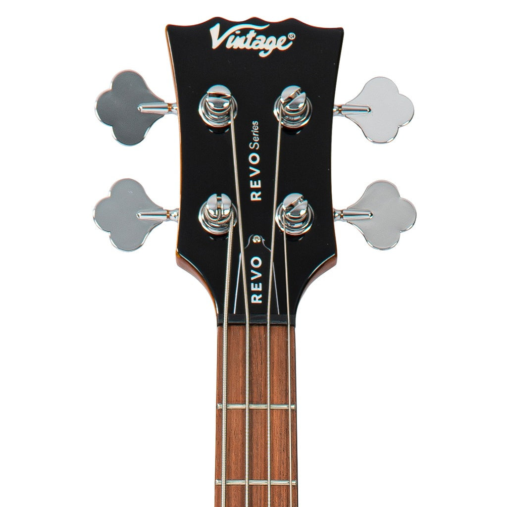 Đàn Guitar Bass Vintage REVO Series 'Callan', See Thru Honey
