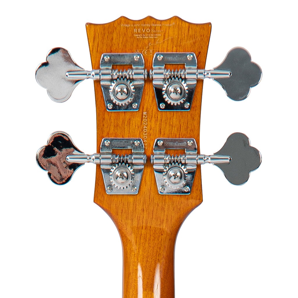 Đàn Guitar Bass Vintage REVO Series 'Callan', See Thru Honey
