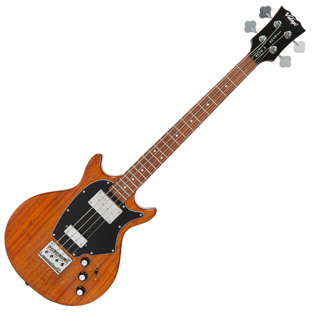 Đàn Guitar Bass Vintage REVO Series 'Callan', See Thru Honey