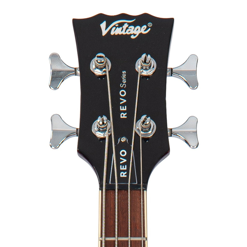 Đàn Guitar Bass Vintage REVO Series 'Supreme', Cherry Red