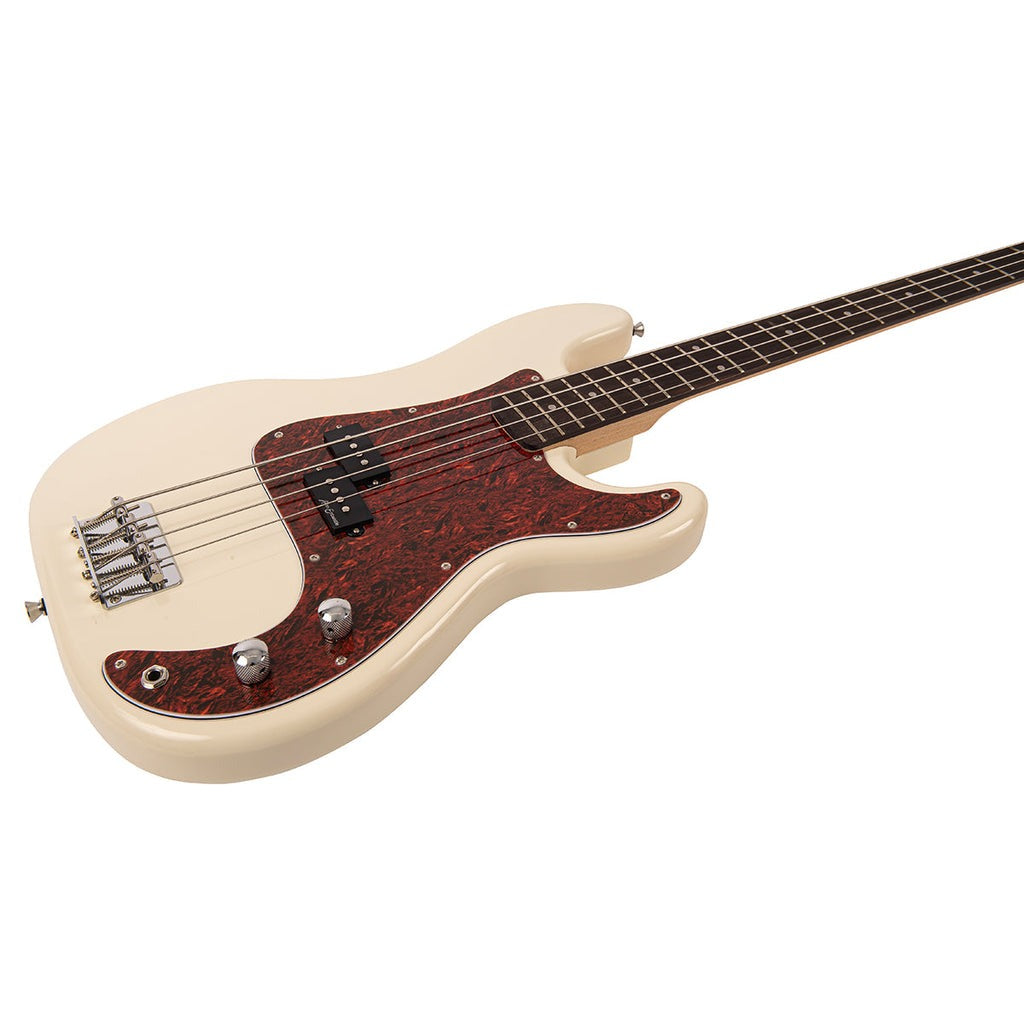 Đàn Guitar Bass Vintage V40 Coaster Series, Vintage White